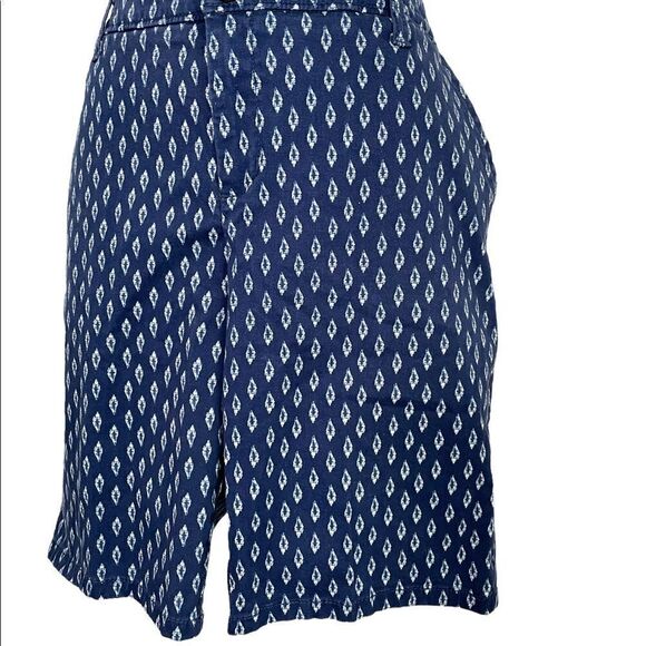 Vintage Liz Claiborne Bermuda Two Front Pocket Shots Blue Size 12P - Picture 9 of 16